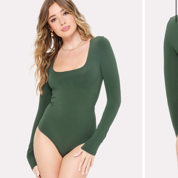 YITTY Forest Green Bodysuit - Picture 1 of 4